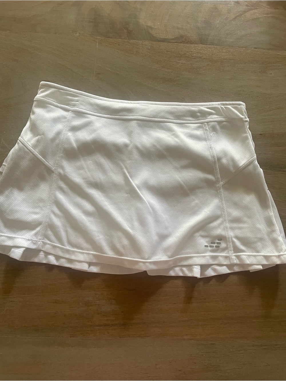 Women's White Athletic Skort - Performance Tennis & Golf Short